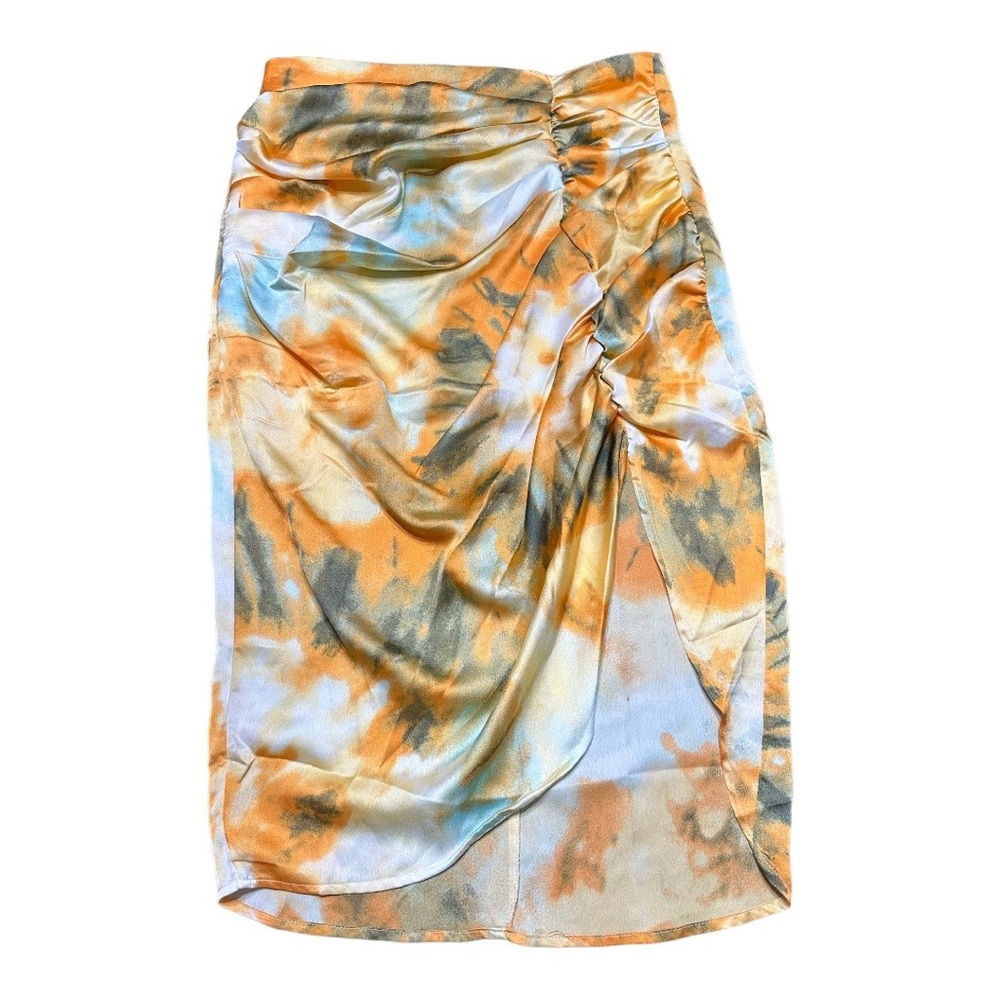 Midi slip skirt